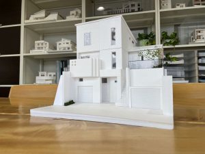 地下室地下車庫のある二世帯住宅＠横浜市青葉区～完成間近の様子