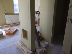 地下室地下車庫のある二世帯住宅＠横浜市青葉区～内装工事へ