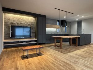 完成！地下室地下車庫のある家＠横浜市青葉区