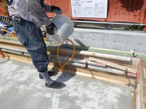 地下車庫のある賃貸住宅＠横浜市泉区～基礎コンクリート打設まで